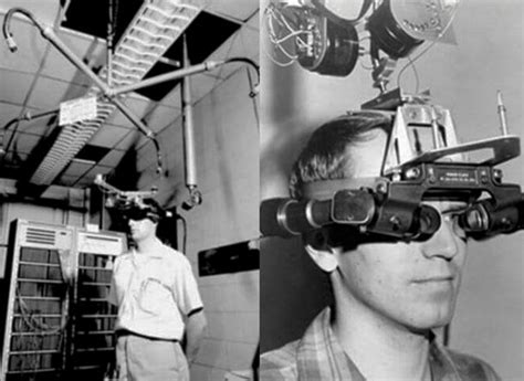 The First Virtual Reality Headset Invented In The 1960s R Interestingasfuck