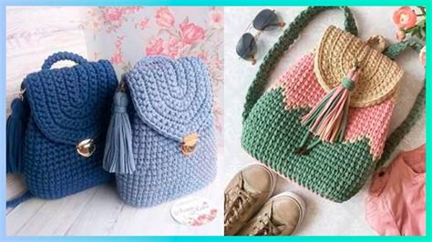 Bolsos Para Niñas Tejidos A Crochet Youtube