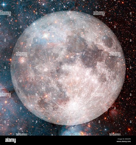 Fantásticas Vistas De La Luna Sistema Solar Miles De Millones De