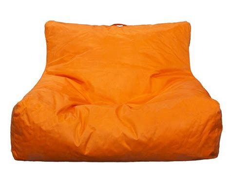 Olympic Party Hire Double Bean Bag Lounger Orange