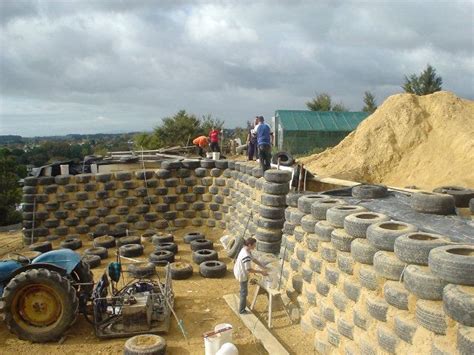 I Love The Concept Of Earthships Ive Used This To Build A Retaining