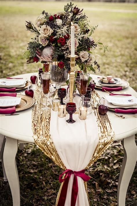 22 Romantic Burgundy And Rose Gold Fall Wedding Ideas Weddinginclude