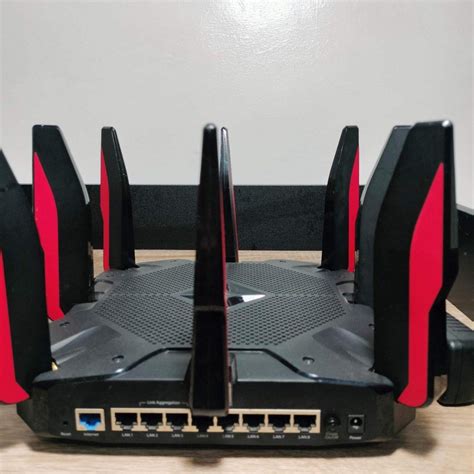 Tp Link Archer C5400x Ac5400 Tri Band Wifi Gaming Router Computers