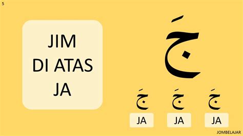 Alif Ba Ta Jawi Baris Atas Mari Belajar Alif Ba Ta Fathah Bahasa