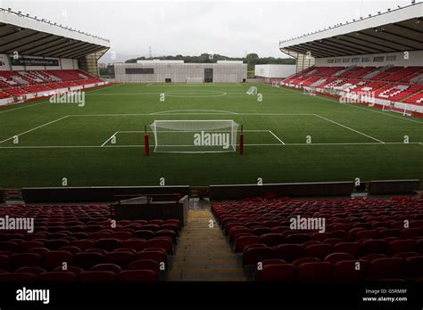 Clyde Fc Stock Broadwood Stadium The Home Of Clyde Fc Stock Photo Alamy