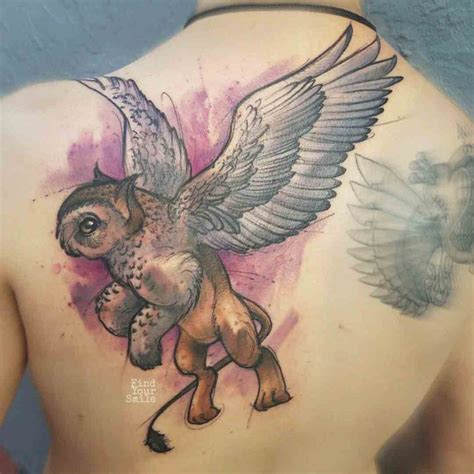Owl Griffin Tattoo Best Tattoo Ideas Gallery