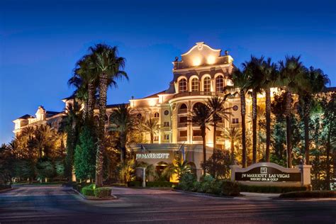 Jw Marriott Las Vegas Resort And Spa Local Info Deluxe Las Vegas Nv