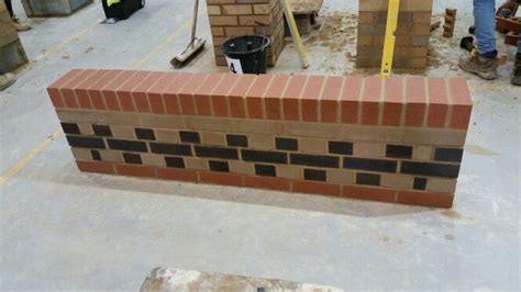 English Bond Wall With Brick On Edge By One Of My Level 2 Students