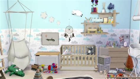 Miwamoe Nursery Room Sims 4 Downloads