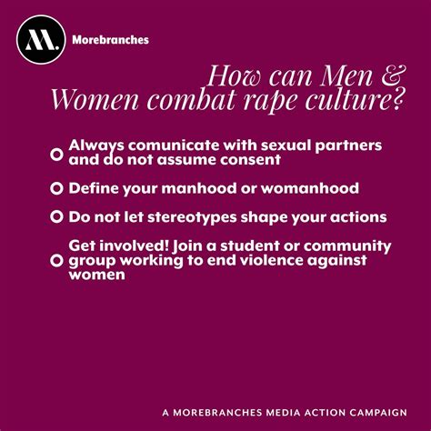 Why Men Must Care And Take Action Against Sexual Violence Morebranches