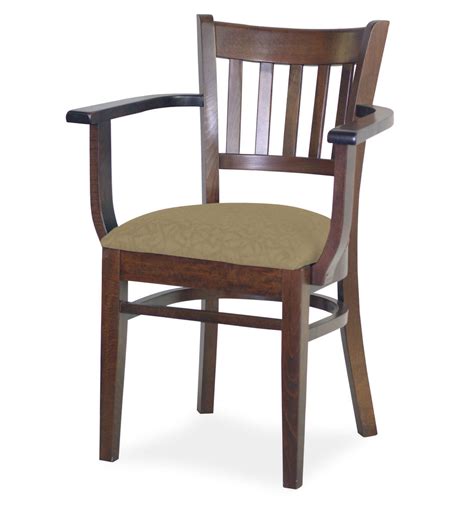 This chair has its own charm. 7040-1 Wood Arm Chair