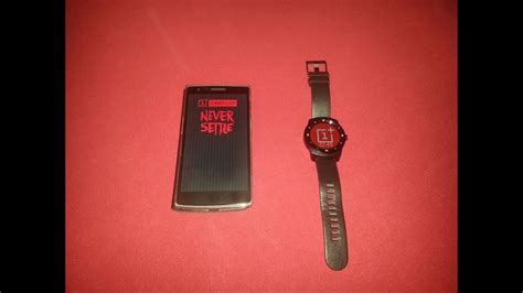 The oneplus watch has a classic, circular design. OnePlus One Smartwatch - YouTube