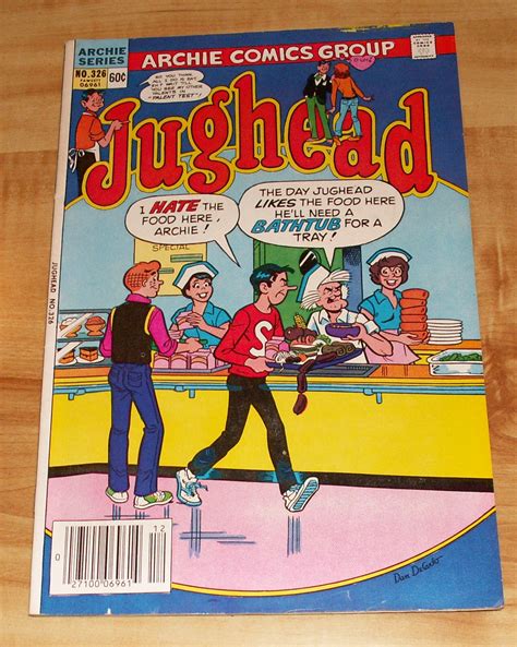 Archie Series Jughead Comic Book No 326b