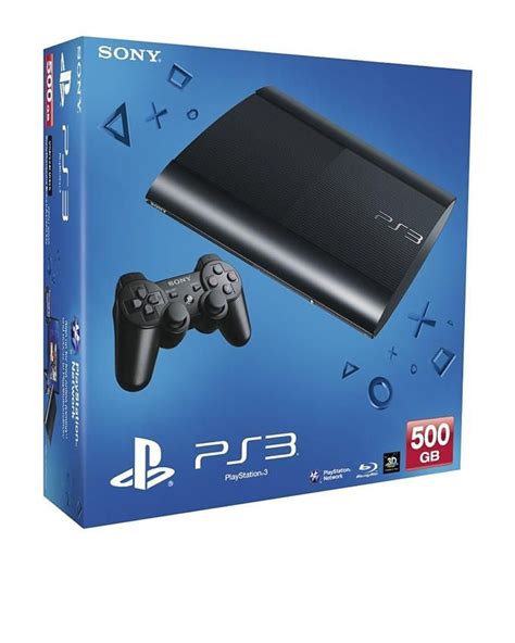Sony Playstation 3 Super Slim Console 500gb Black In Pakistan