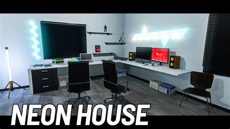 Gta V Mlo Interior Neon House For Fivemsp Youtube