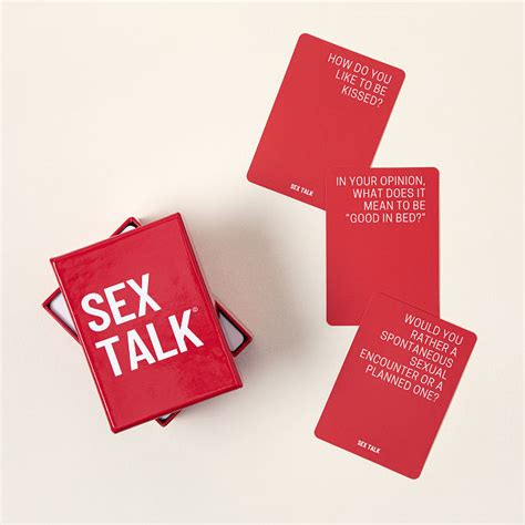 sex talk conversation deck couples communication uncommon goods
