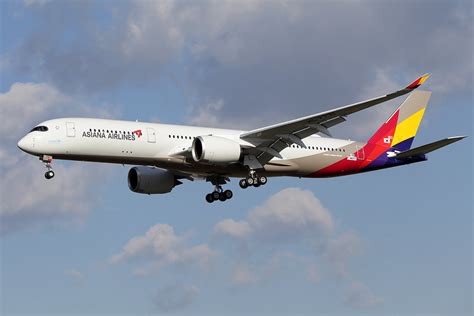 Asiana Airlines Fleet Airbus A350 900 Details And Pictures