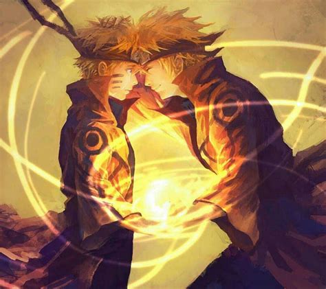 Naruto And Minato Father And Son Rasengan By Martinkrattslover On