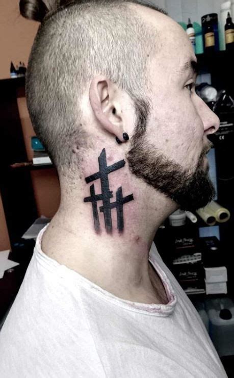 215 Trendy Neck Tattoos You Must See Tattoo Me Now Neck Tattoo