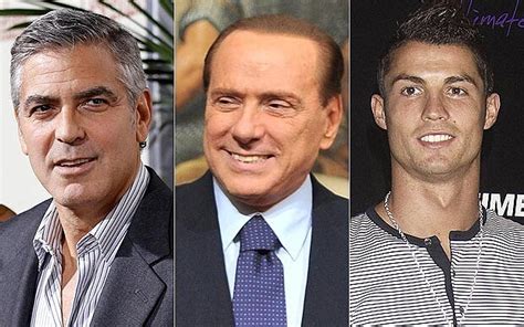 george clooney and cristiano ronaldo named as witnesses in silvio berlusconi trial