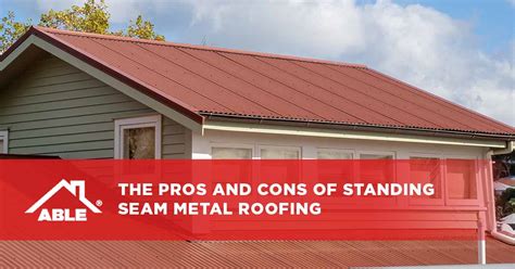 The Pros And Cons Of Standing Seam Metal Roofing Roofingcontractorvet