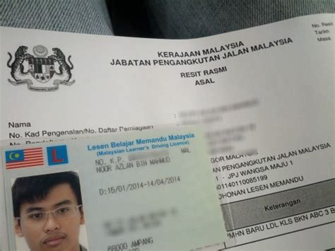 It includes licenses, registrations, permits and approvals. 12 Facts of The Malaysian Learner's Driving License (LDL)