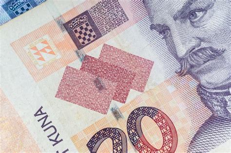 Croatian Kuna Or Sto Kuna Money Currency Closeup Stock Photo Image Of