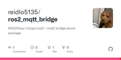 Github Reidlo Ros Mqtt Bridge Ros Foxy Rclcpp Ros Mqtt