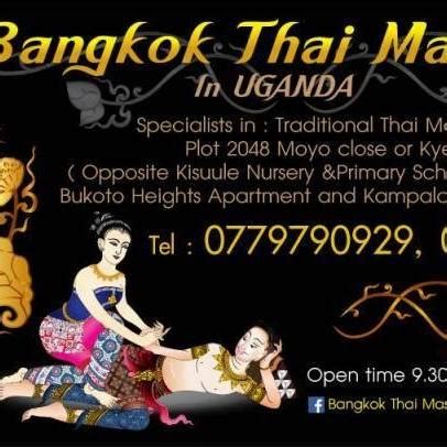 BANGKOK THAI MASSAGE (Kampala, Uganda)  Contact Phone, Address  4 Reviews