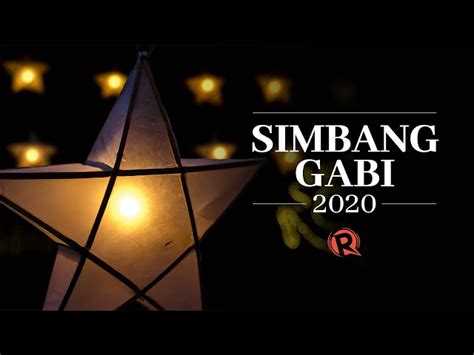 Livestream Simbang Gabi December 15 To 23 2020