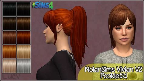 Nolan Sims Vivian V2 Hair Pooklet Textures Tarihsims