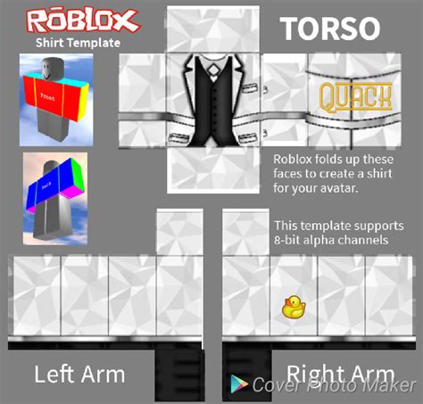 Roblox Shirt Template Free Determines The Texture Of The Shirt