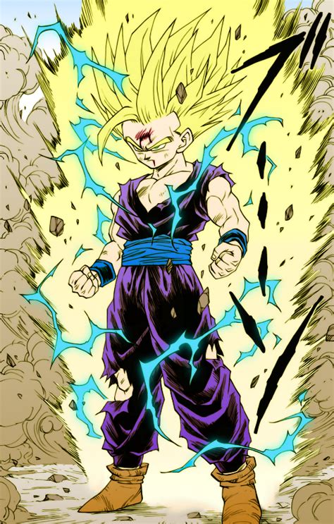 He notably used it during the cell games. Super Saiyan 2 Gohan by Kuroichigo-the-lilty on DeviantArt