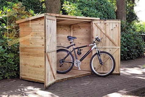 20 Free Diy Bike Shed Plans Outdoor Bike Storage
