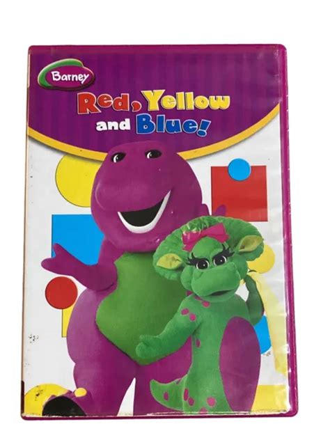 Barney Red Yellow And Blue Dvd By Barney 570 Picclick