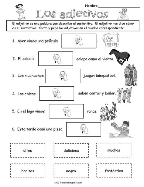 Ejercicios Espanol 1 Spanish Worksheets Learning