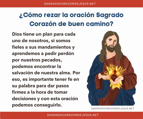 Oración Sagrado Corazón De Buen Camino Para La Prosperidad