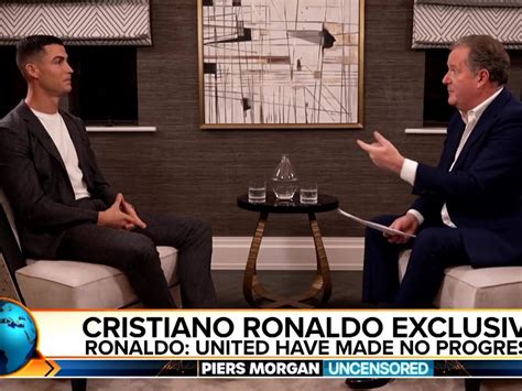 Linterview De La Discorde De Cristiano Ronaldo Partie 1 Manchester