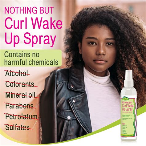 Buy Nothing But Curl Wake Up Spray Sulfate Free Curl Defining Curl Refresher Spray For Curly
