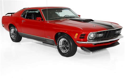 1970 Ford Mustang Candy Apple Red Mach 1 351