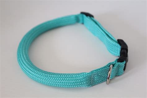 Round Nylon Dog Collar, 15-17″ - Long Hair Dog Collars