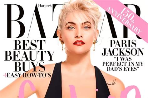Paris Jackson Shows Off Toned Midriff In Stylish Cover Shoot As She