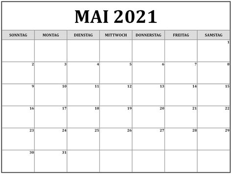 Kalender Mai 2021 Vorlage The Beste Kalender