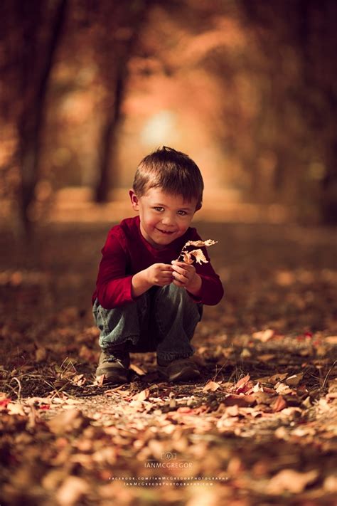 Autumn Boy Ii By Iandmcgregor