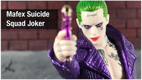 Mafex Suicide Squad Jared Leto Joker Action Figure Review Medicom Toys Youtube