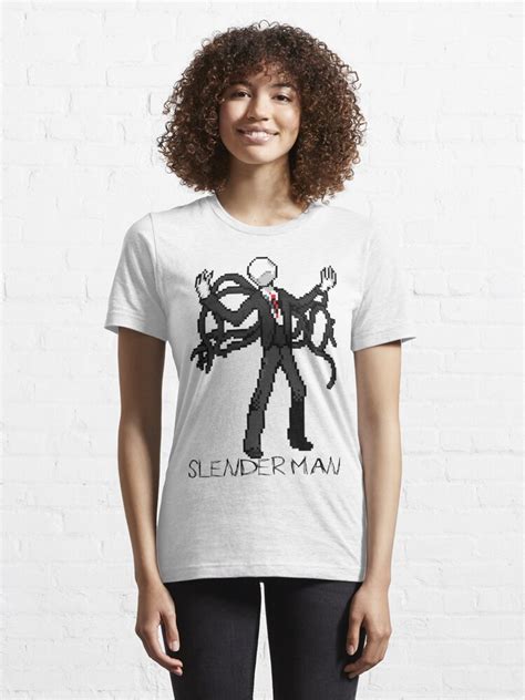 Slenderman T Shirt By Bagelzofficial Redbubble