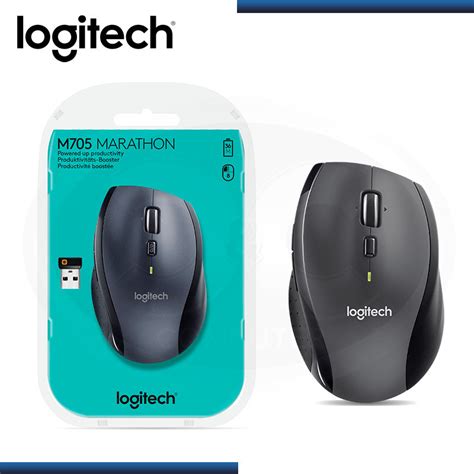 Mouse Logitech M705 Marathon Wireless Black Pn910 001935