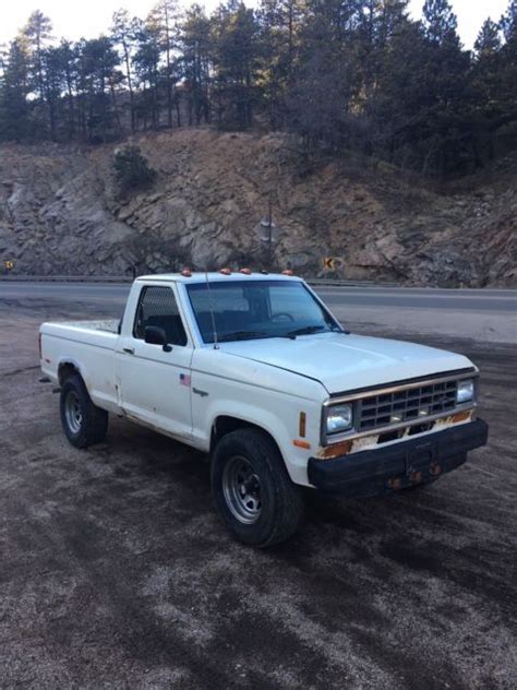 1985 Ford Ranger 4x4 5 Speed 23 Efi Classic Cars For Sale