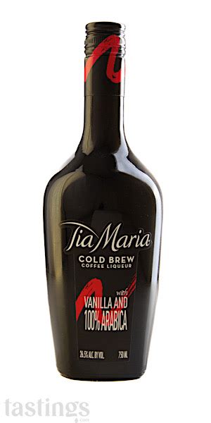 Tia Maria Cold Brew Coffee Liqueur Italy Spirits Review Tastings