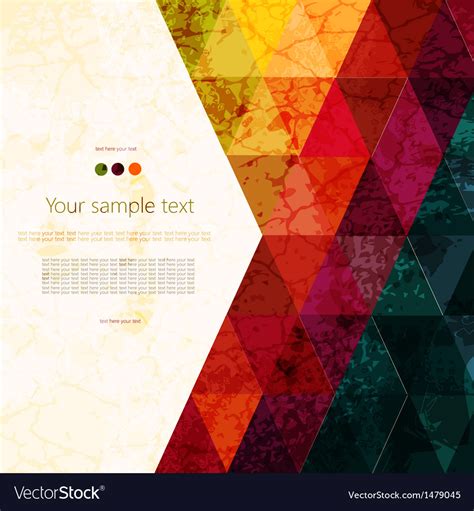 Colorful Abstract Geometric Background Royalty Free Vector